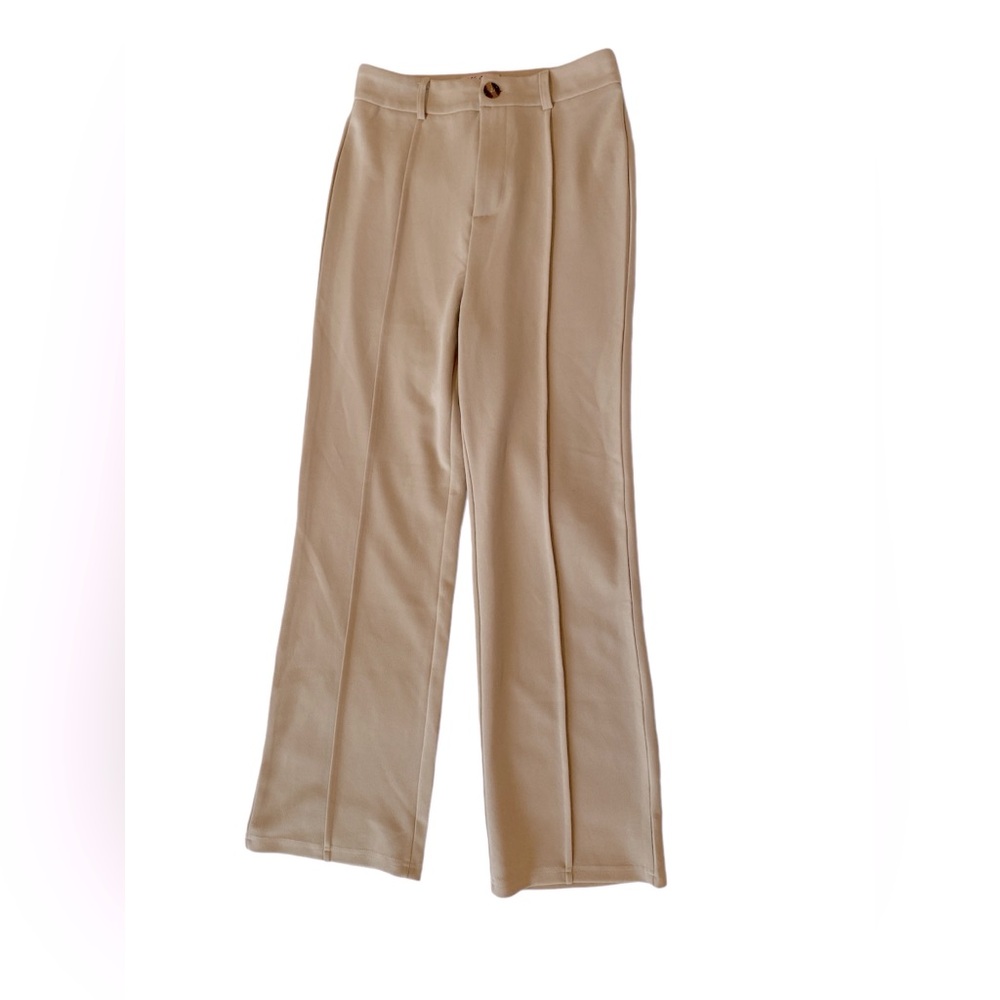 VRG GRL pants. Size 8. Khaki color pleated front